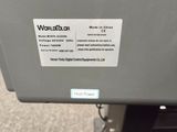 a close up of a machine with a label on it