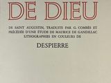 la cite de dieu, de saint augustine, truite, comitet, desperire