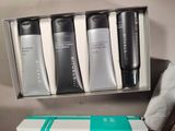 a box with three different types of skin care products