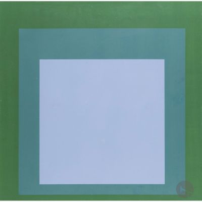 person, ' homage to the square ', 1965, person