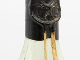 a bottle of liquor that is sitting on a table