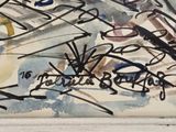 a picture of a painting with a lot of writing on it