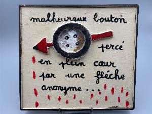 LUCIEN CLARINI (XX-XXI) "Malheureux bouton percé.."