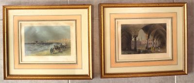 William Henry BARTLETT - deux reprographies "Ancient Buildin…