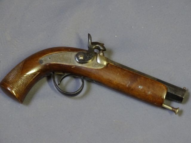 Cat D - Réplique de pistolet monocoup à percussion (Made in Spain...