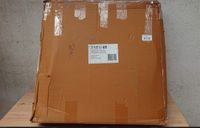 Lot de 2 tables basses rondes, en bois et aspect métal gris … (photo 2)