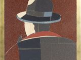 une image représentant un tableau d'un homme portant un chapeau