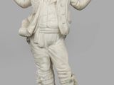 une image représentant une statue d'un homme tenant un bâton