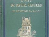 the front cover of a book with a drawing of a house on it