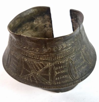 BAOULE (Côte d’Ivoire) / Bracelet de cheville de cérémonie e…