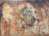 an image of a painting of a group of people in a room