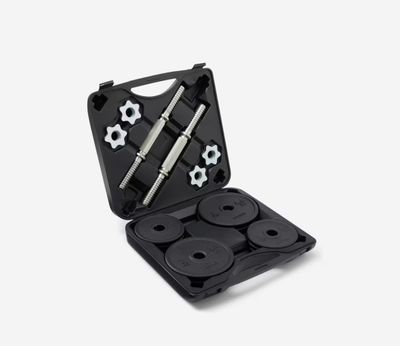 an image of a set of tools in a case on a white background