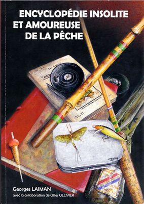 an image of a picture of a book with a picture of a fish and other things on it
