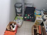 a room with a lot of boxes and boxes on the floor
