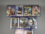 a lot of video games that are on the table
