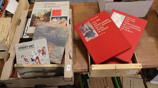 Lot de livres autours de la peinture et des peintres, les petits ...