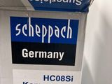 a sign that says scheppach germany on the side of a box