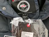a close up of a jacket with a label on it