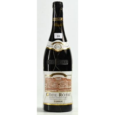 GUIGAL. 1 Btle COTE ROTIE, La Mouline, 2012. - Photo 1