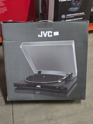 a box that has a record player inside of it