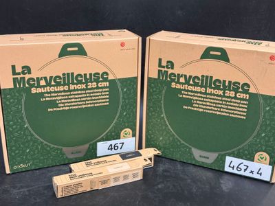 deux boîtes de « Mervelilleuse » posées l'une à côté de l'autre sur une table