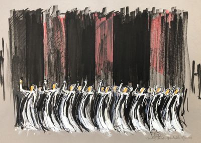 Michel COSTIOU (1947), "Carolyn Carlson Opéra Bastille, juin…