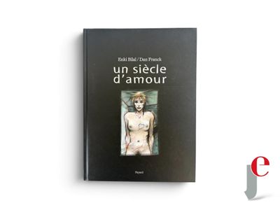 the cover of the book un siecle d ' amour is shown