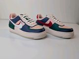 nike air force 1 ' 07 lv low white / blue / red