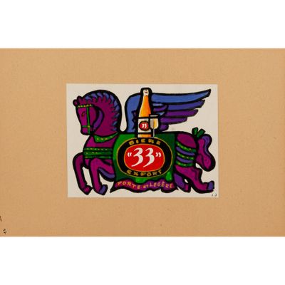 Biere 33 Export" [3]. [Projet Publicitaire].