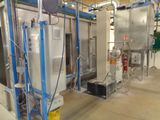 a picture of a factory with a lot of machines