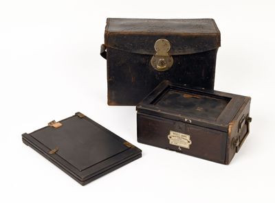 a small box and a small box on a white surface