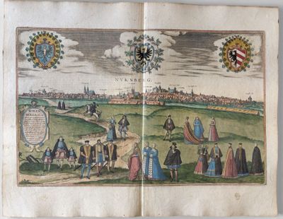 Allemagne, Nuremberg. "Nurenberga".