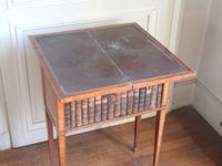 PETITE TABLE DE SALON de style Louis XVI en marqueterie de b… (photo 2)