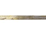 an image of a gold and silver sword on a white background