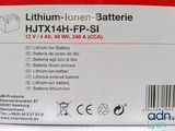 a close up of a box of batteries on a table