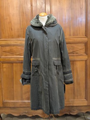 FRED SABATIER - Parka - Modèle Léona - Taille 42 - Fausse fo…