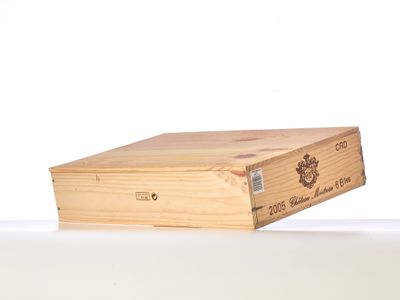 a wooden box that is sitting on top of a table