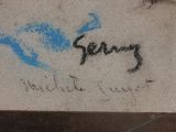 a graffiti on the side of a building that says spring