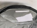 a plastic bag that has a piece of paper in it