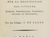 a black and white book with a title in french on it