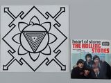 the rolling stones heart of stone sticker and the rolling stones album
