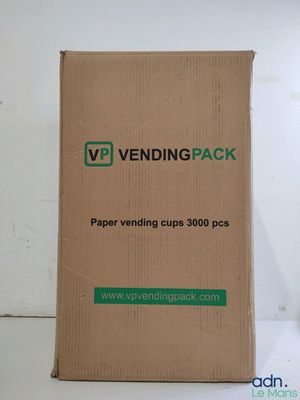 a cardboard box that is sitting on a table
