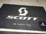 a black and white sign that says scott no shortcuts on it