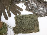many different types of knitted items on the table