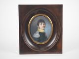 portrait d'un homme vêtu d'un manteau noir à col blanc