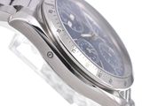 a close up of a watch on a white background