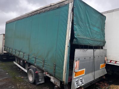 TROUILLET - REMORQUE BACHÉE Avec certificat d’immatriculatio…