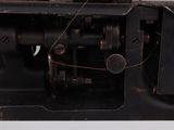 an old sewing machine that is sitting on a table