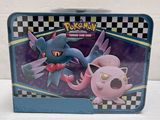 a lunch box with a picture of pokemon on it