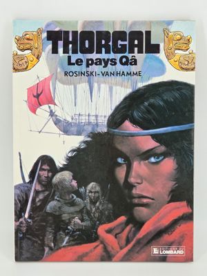 the cover of thoral le pays da, a novel by rosink - van hamme